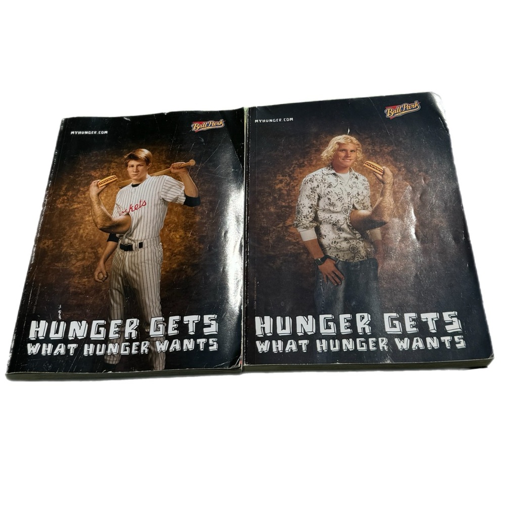 Shonen Jump Magazine 2pc    HUNGER GETE WHAT HUNGER WANTS